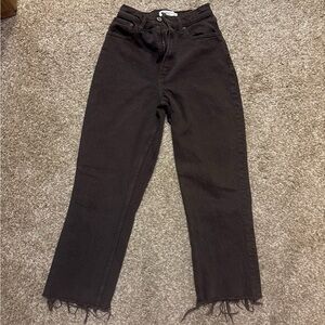 Abercrombie & Fitch 90’s Straight Ultra High Rise Curve Love  25/0R